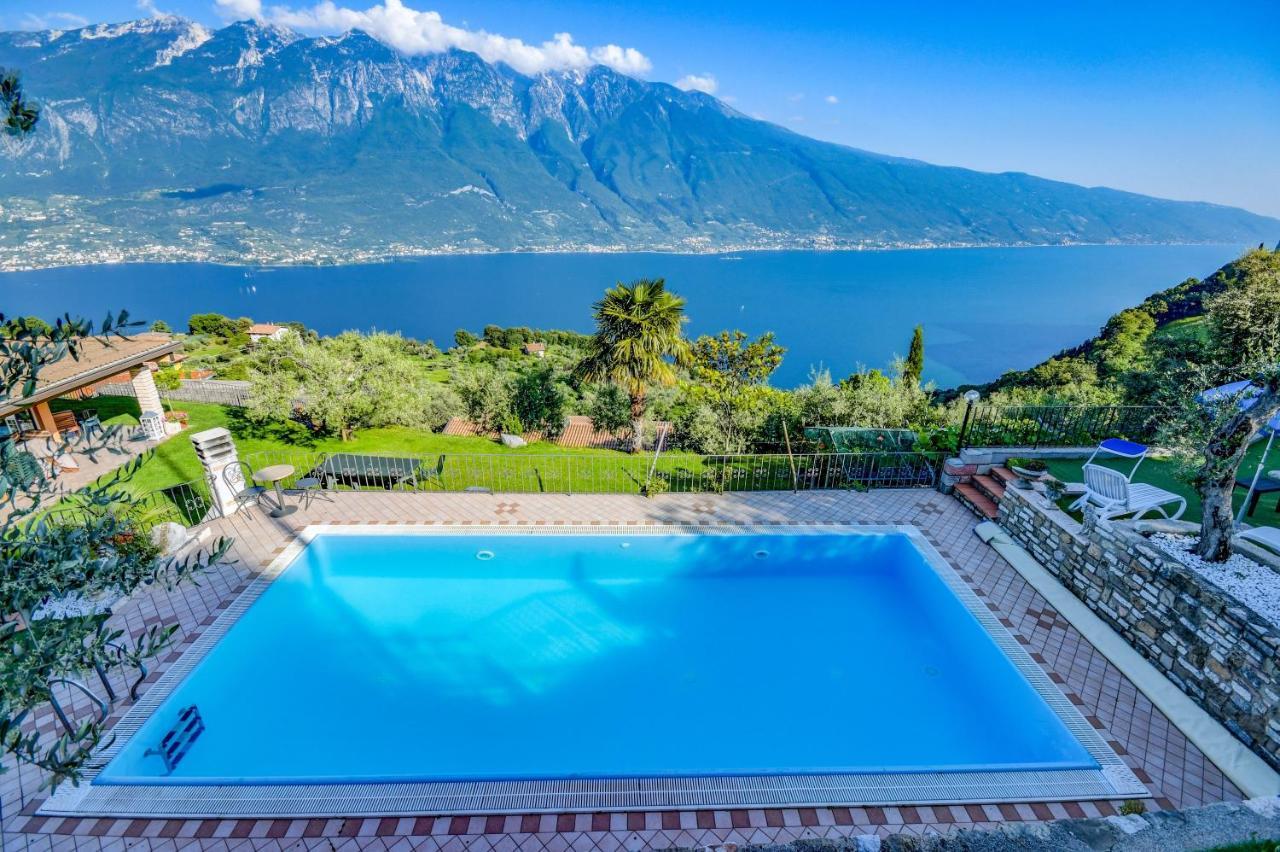 Casa Elka Residence Lake View And Pool By Garda Domus Mea Pieve  Exterior foto